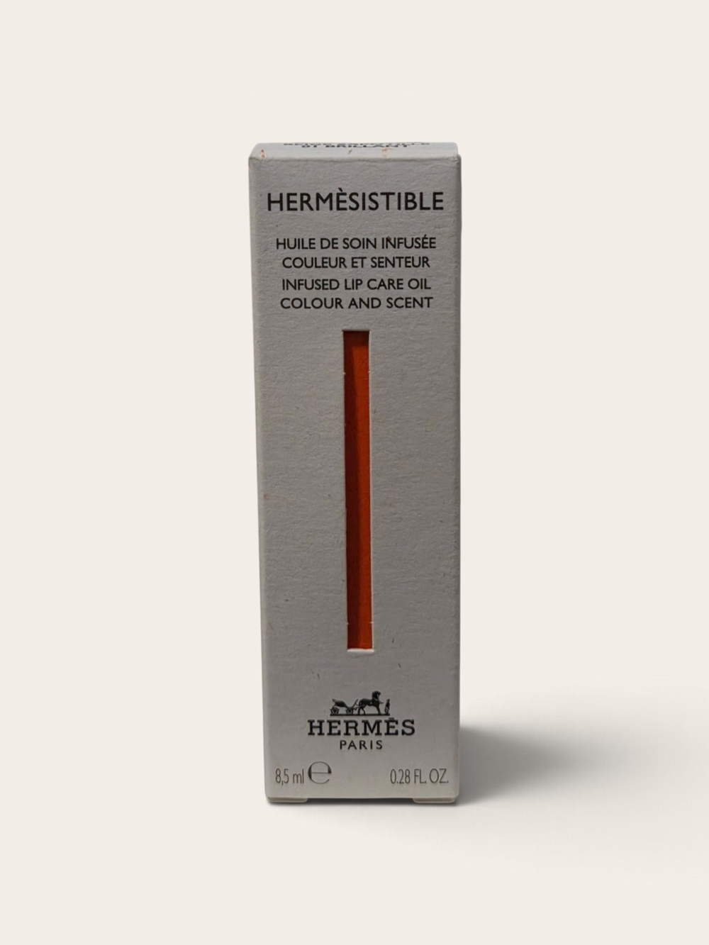 Hermès Infused Lip Care Oil "Beige Sapotille" 01 Brillant - NIB - Picture 3 of 5